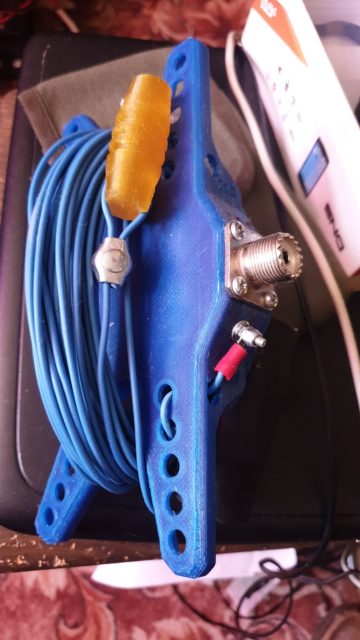 Антенна КВ. End fed tactics